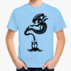 Детская классическая футболка Чужой