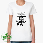Женская футболка органик