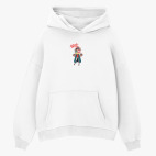 Толстовка худи оверсайз