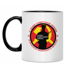 Кружка двухцветная