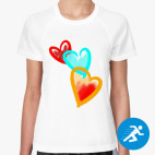 Женская спортивная футболка