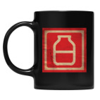 Кружка цветная UV-DTF