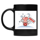 Кружка цветная UV-DTF