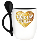 Кружка с ложкой