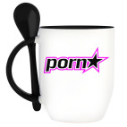 Кружка с ложкой