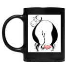 Кружка цветная UV-DTF