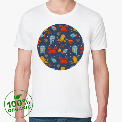 Футболка из органик-хлопка Under the sea
