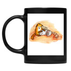 Кружка цветная UV-DTF