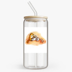 Банка с бамбуковой крышкой