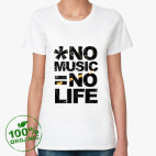 Женская футболка органик