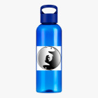 Прозрачная спортивная бутылка