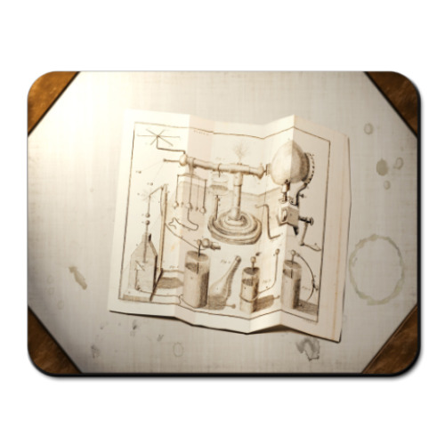 Коврик для мыши с принтом  Чертеж