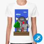 Женская спортивная футболка