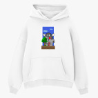 Толстовка худи оверсайз