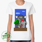 Женская футболка органик