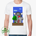 Мужская футболка органик