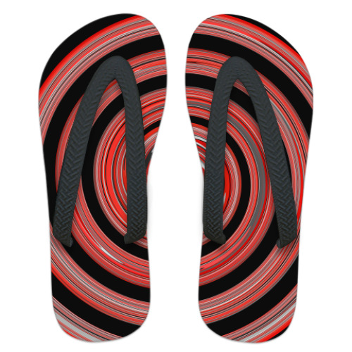 Шлепанцы (сланцы) с принтом Межгалактический патруль