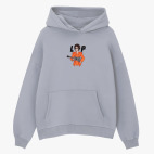 Толстовка худи оверсайз