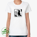 Женская футболка органик