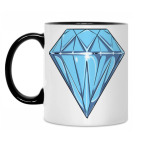 Кружка двухцветная