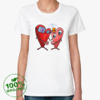 Женская футболка органик