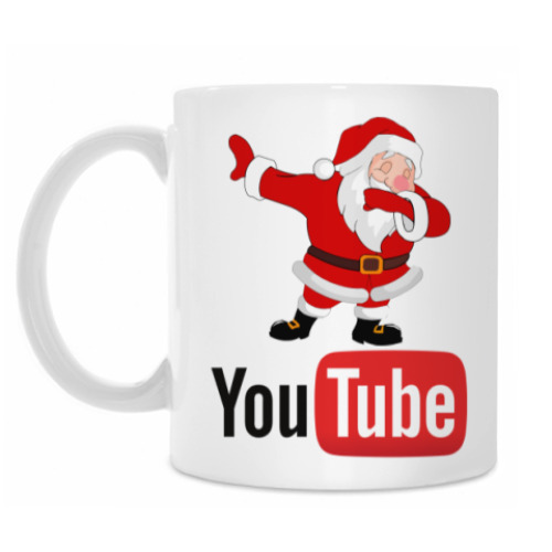 Кружка YouTube Dab Santa