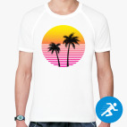 Мужская спортивная футболка