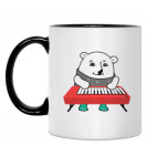 Кружка двухцветная