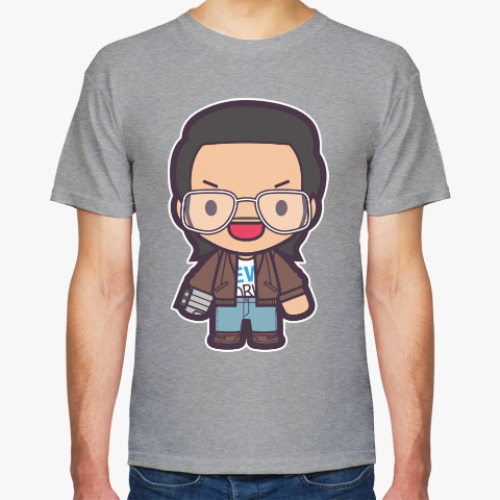 Футболка с принтом Кунг Фьюри (Kung Fury)