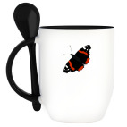 Кружка с ложкой