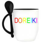 Кружка с ложкой