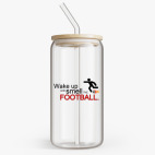 Банка с бамбуковой крышкой