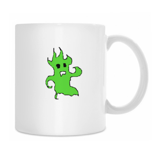 Кружка с принтом Привидения