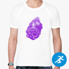 Мужская спортивная футболка