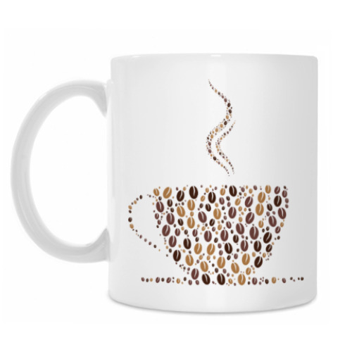 Кружка Кофе из кофейных зерен