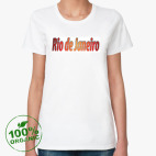 Женская футболка органик