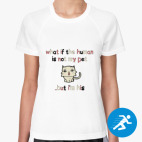 Женская спортивная футболка