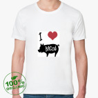 Мужская футболка органик