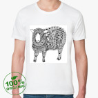 Мужская футболка органик