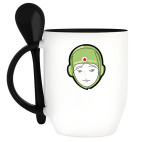 Кружка с ложкой