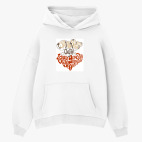 Толстовка худи оверсайз