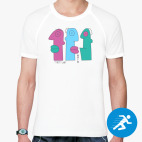 Мужская спортивная футболка