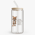 Банка с бамбуковой крышкой