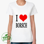 Женская футболка органик