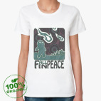 Женская футболка органик