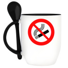 Кружка с ложкой