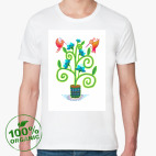 Мужская футболка органик