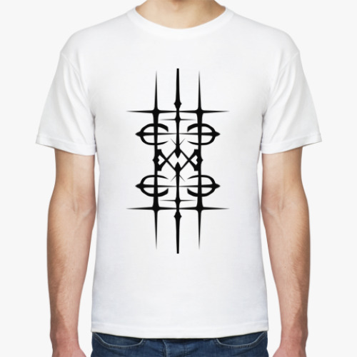 Футболка с принтом готика