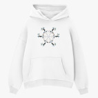 Толстовка худи оверсайз