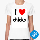 Женская спортивная футболка